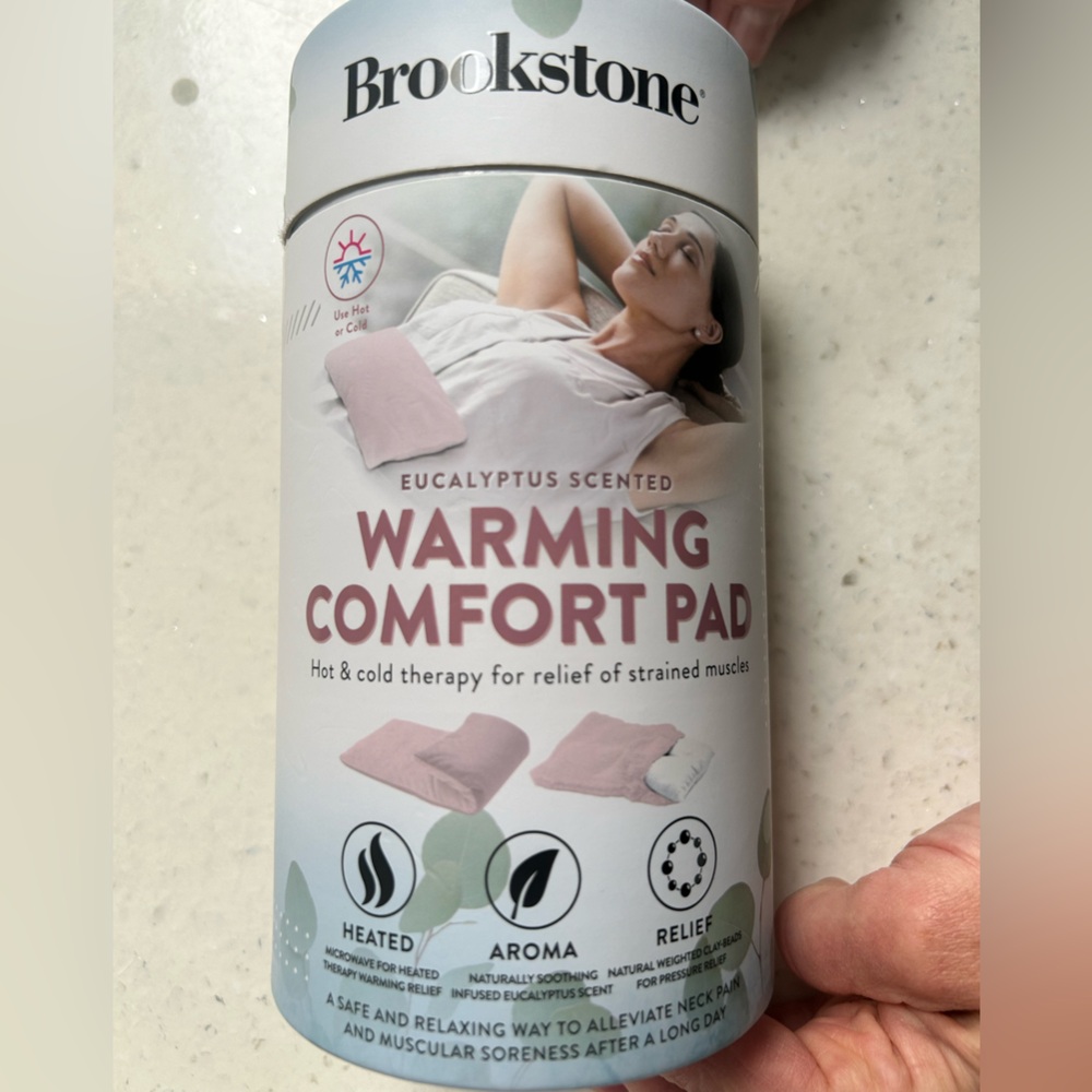 Brookstone Eucalyptus Scented Pink Comfort Pad